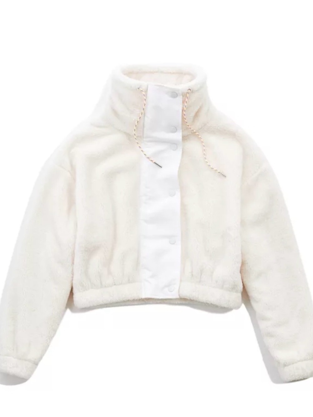 Urban Outfitters Cream Sherpa Jacket